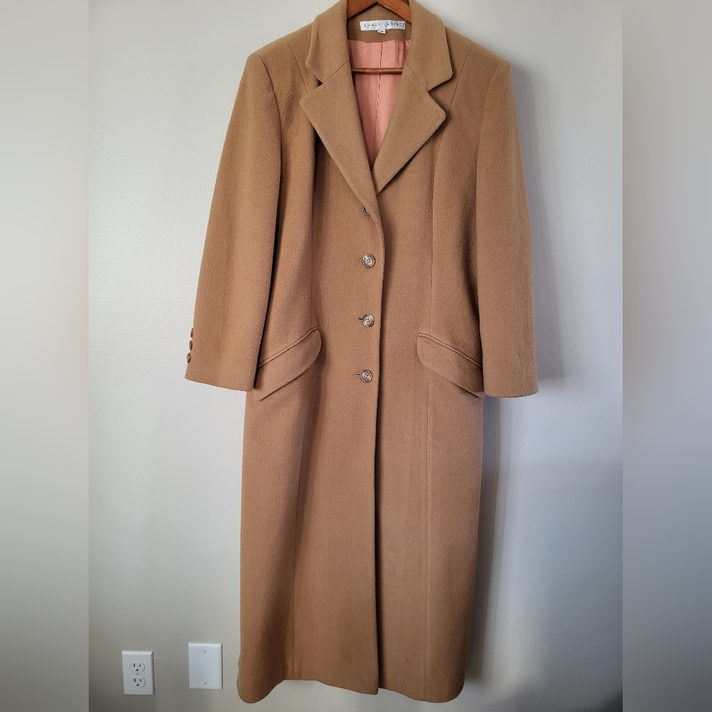 Larry Levine vintage wool blend coat